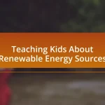 Teaching Kids About Renewable Energy Sources